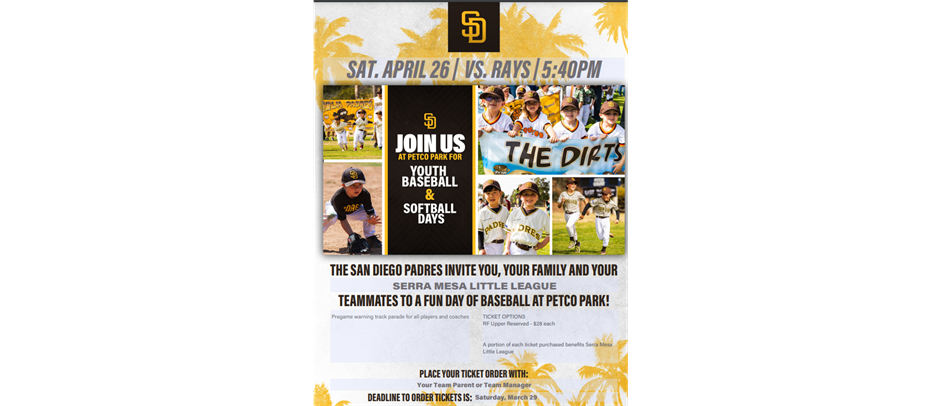 SMLL Padres Game