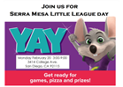 chuck e cheese day
